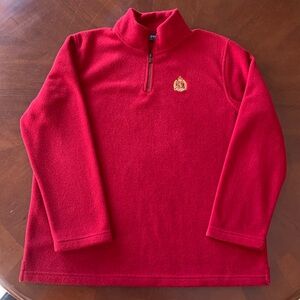 Lauren Ralph Lauren Fleece Popover Lauren Crest